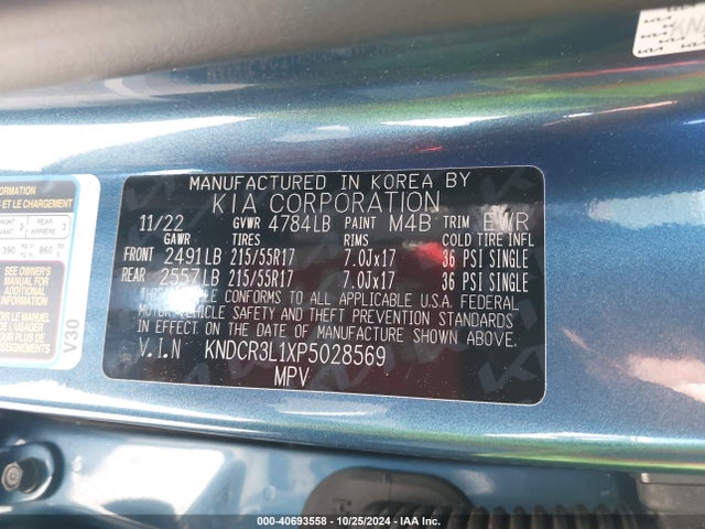 KIA Niro Ev Wind 2023 KNDCR3L1XP5028569 Image 9