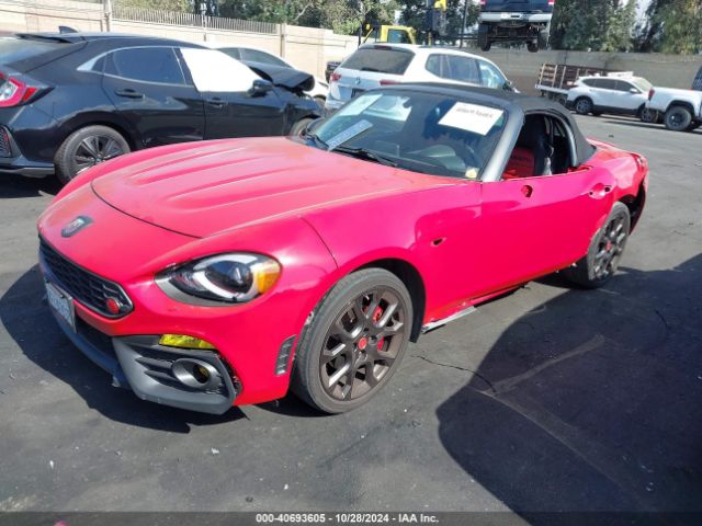 JC1NFAEK4K0141108 Fiat 124 Spider Abarth