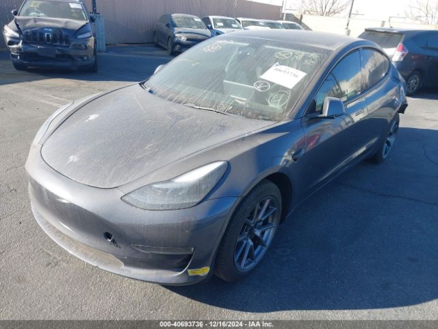 2022 TESLA MODEL 3 5YJ3E1EA0NF147742 Photo 1