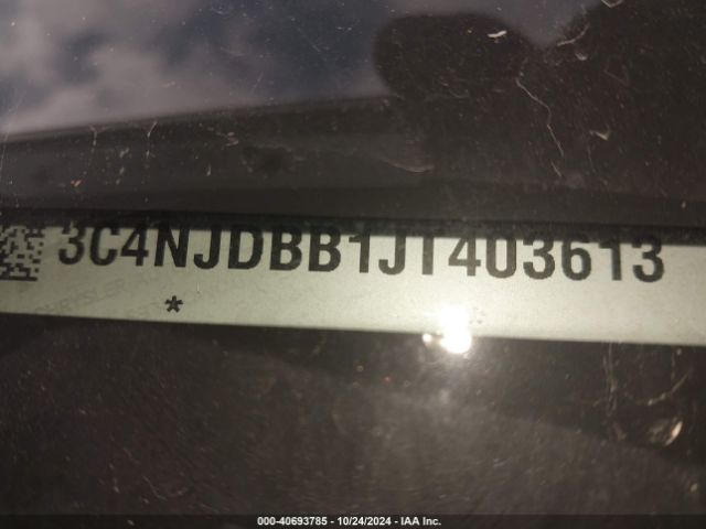 3C4NJDBB1JT403613 Jeep Compass Latitude 4x4