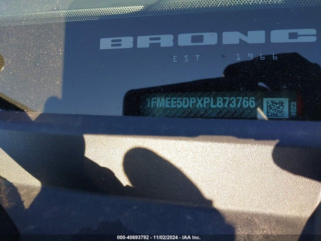 Ford Bronco Wildtrak 2023 1FMEE5DPXPLB73766 Image 9