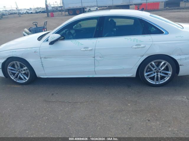 WAUEAAF48PA032151 Audi A4 Premium Plus 45 Tfsi S Line Quattro S Tronic