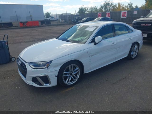 WAUEAAF48PA032151 Audi A4 Premium Plus 45 Tfsi S Line Quattro S Tronic