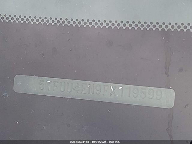 5TFUU4EN9FX119599 Toyota Tacoma Base V6