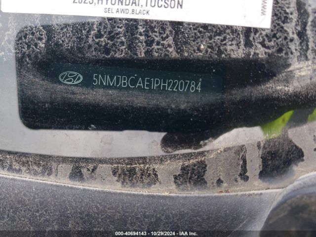 5NMJBCAE1PH220784 Hyundai TUCSON SEL