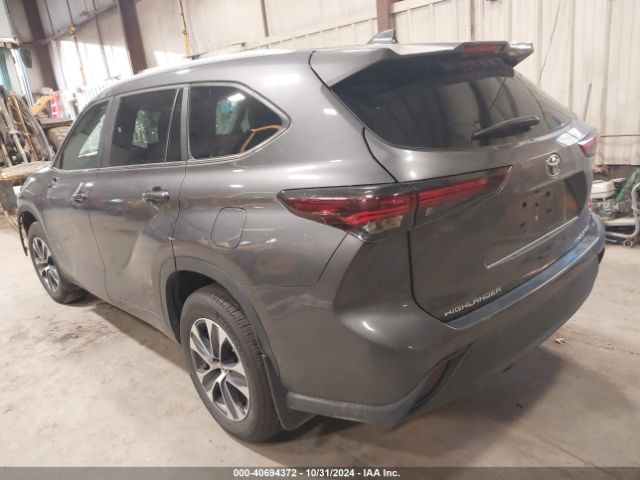 5TDKDRBH3RS529165 Toyota Highlander Xle
