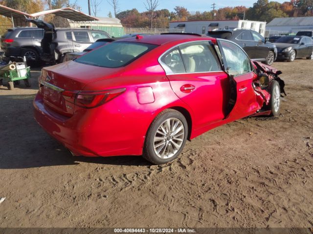 JN1EV7BRXMM752754 Infiniti Q50 Luxe Awd
