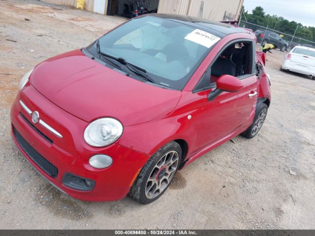 2013 FIAT 500 3C3CFFBR8DT513584 Photo 1