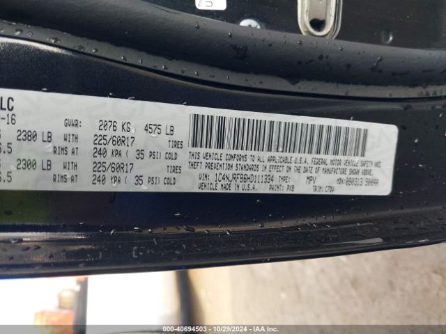 1C4NJRFB6HD111334 Jeep Patriot Latitude 4x4