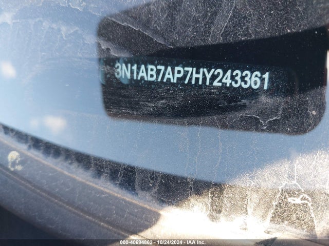 Nissan SENTRA S 2017 3N1AB7AP7HY243361 Image 9