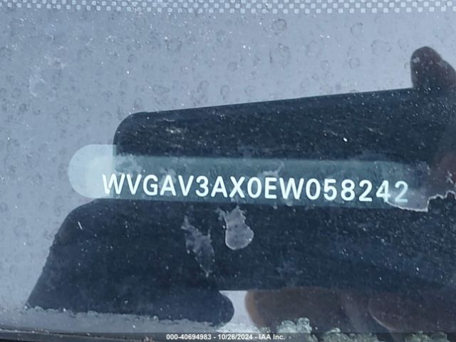 WVGAV3AX0EW058242 Volkswagen Tiguan R-line