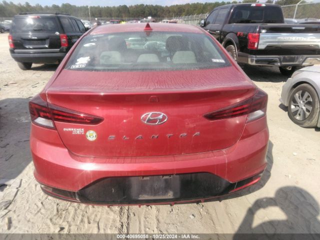5NPD84LF8KH416546 Hyundai ELANTRA SEL
