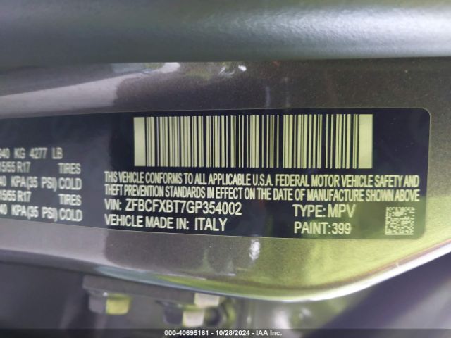 2016 FIAT 500X ZFBCFXBT7GP354002 Photo 8