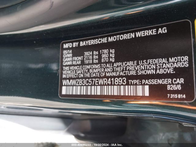WMWZB3C57EWR41893 Mini Countryman Cooper