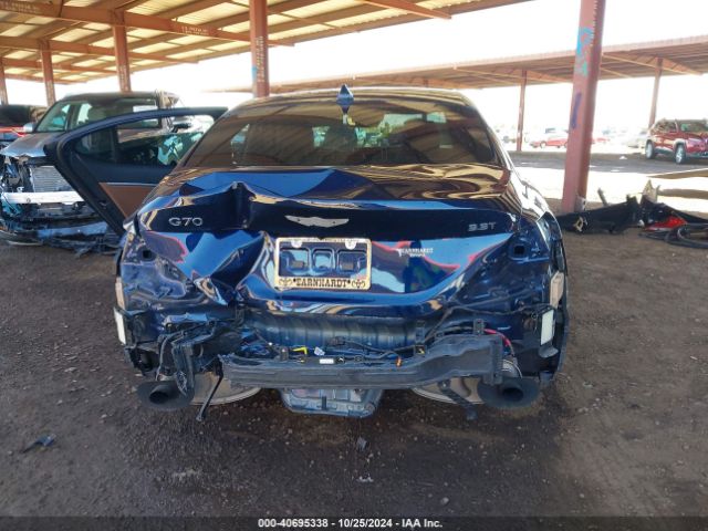 KMTG74LE3MU073162 Genesis G70 3.3t Rwd