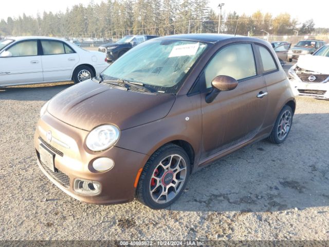 2013 FIAT 500 3C3CFFBR8DT536394 Photo 1