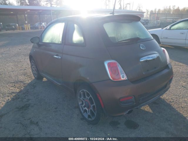 2013 FIAT 500 3C3CFFBR8DT536394 Photo 2