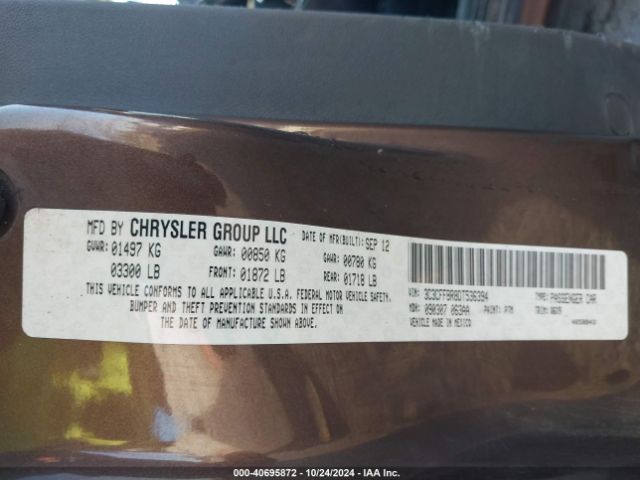 2013 FIAT 500 3C3CFFBR8DT536394 Photo 8