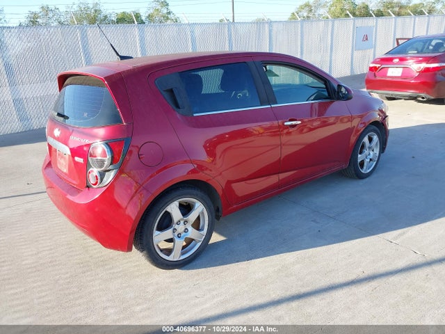 Chevrolet Sonic Ltz Auto 2014 1G1JE6SBXE4117603 Image 4