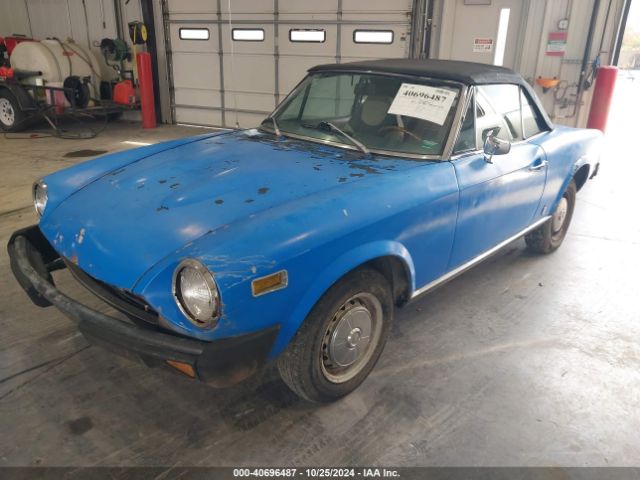 1977 FIAT 124 SPIDER 124CS10113987     Photo 1