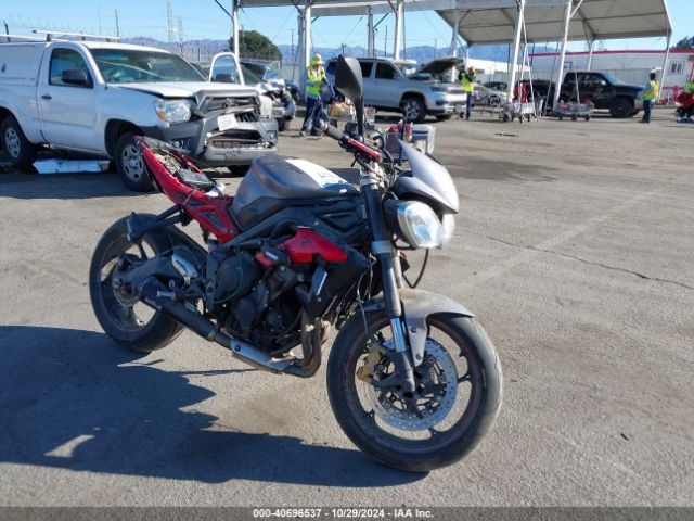 2016 TRIUMPH MOTORCYCLE STREET TRIPLE SMTL03NE7GT728699