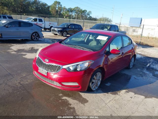 KNAFX4A63F5400501 KIA FORTE LX