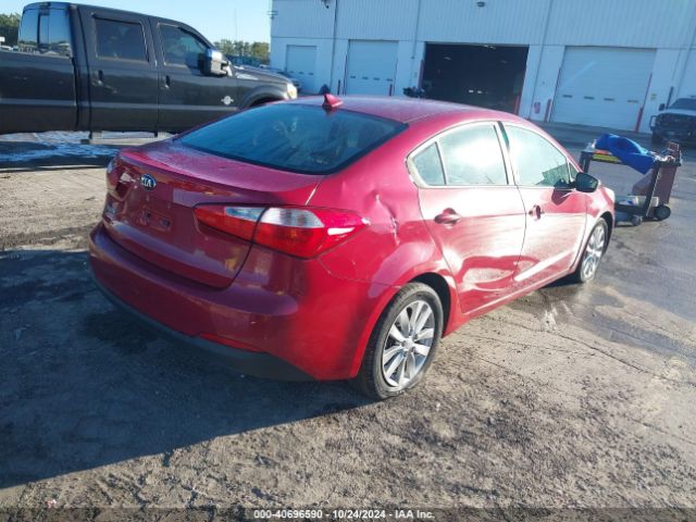 KNAFX4A63F5400501 KIA FORTE LX