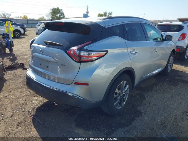 Nissan MURANO SV 2017 5N1AZ2MG7HN116576 Image 4