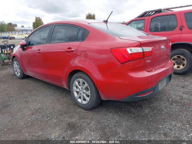 KIA RIO LX 2014 KNADM4A31E6389027 Image 3