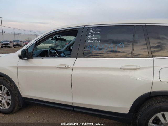 5FNYF6H16GB505778 Honda PILOT LX