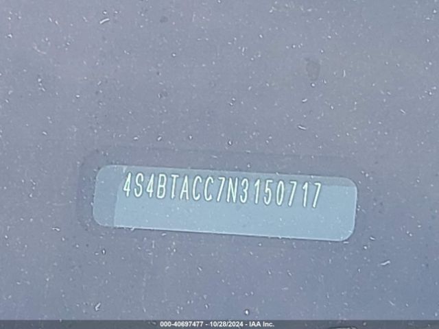 4S4BTACC7N3150717 Subaru Outback Premium