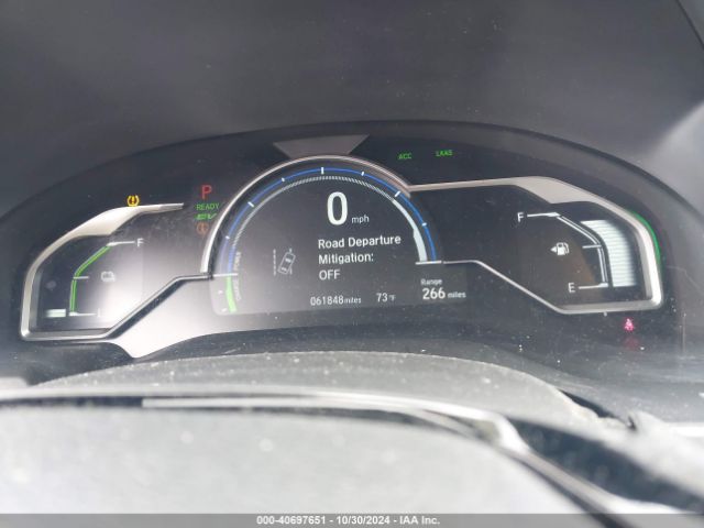 JHMZC5F10JC013664 Honda CLARITY PLUG-IN HYBRID