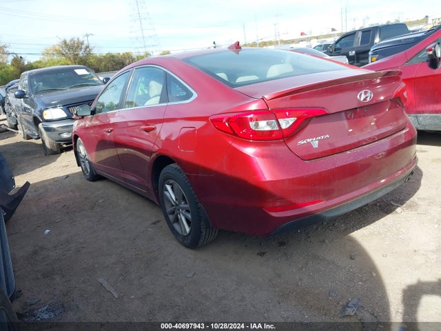 Hyundai SONATA SE 2015 5NPE24AF4FH204399 Image 3