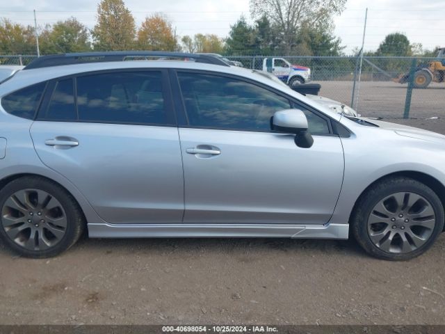 JF1GPAL63E8291799 Subaru Impreza 2.0i Sport Premium