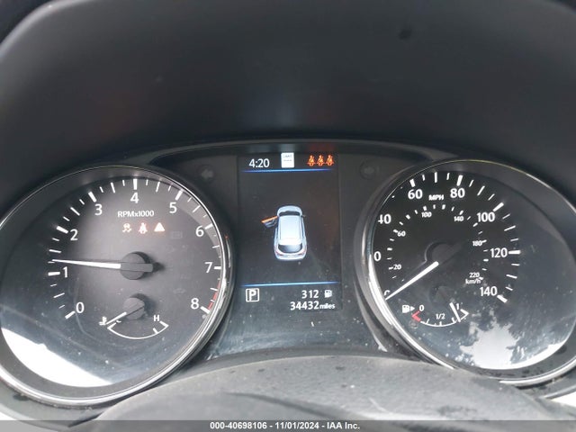 JN1BJ1CV6NW351831 Nissan Rogue Sport Sl Fwd Xtronic Cvt