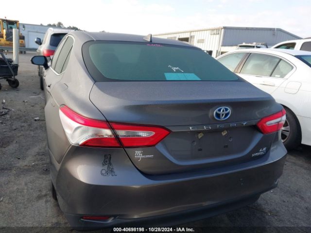 4T1B31HK0KU005184 Toyota Camry Hybrid Le