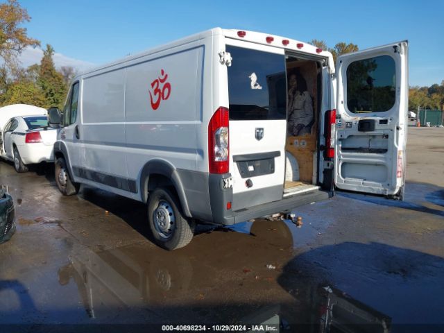 3C6TRVAG8HE536376 RAM Promaster 1500 Low Roof 136 Wb