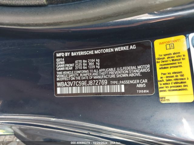 WBA3V7C59EJ872769 BMW 428i