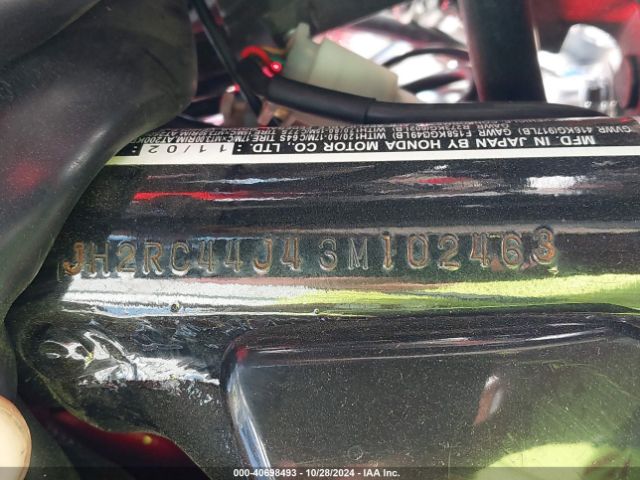 2003 HONDA VT750 JH2RC44J43M102463 Photo 9