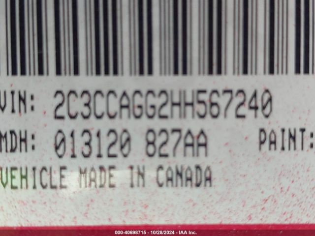 2C3CCAGG2HH567240 Chrysler 300 300s Awd