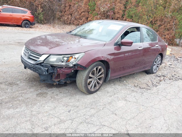 Honda Accord Sport 2014 1HGCR2F55EA031376 Image 2