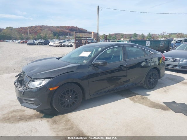 Honda Civic Lx 2017 19XFC2F54HE068272 Image 2