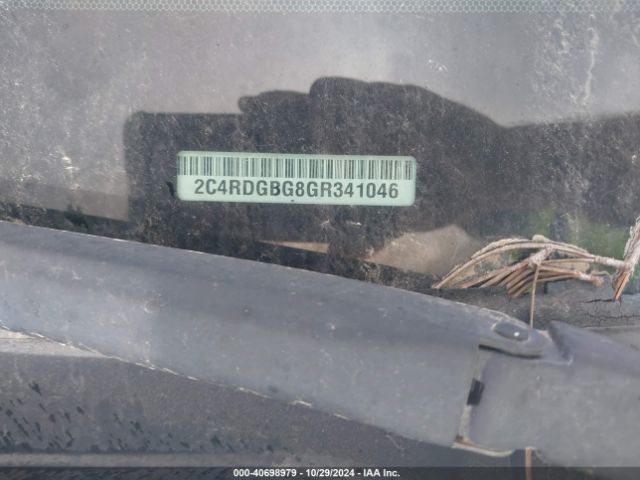 2C4RDGBG8GR341046 Dodge Grand Caravan Se