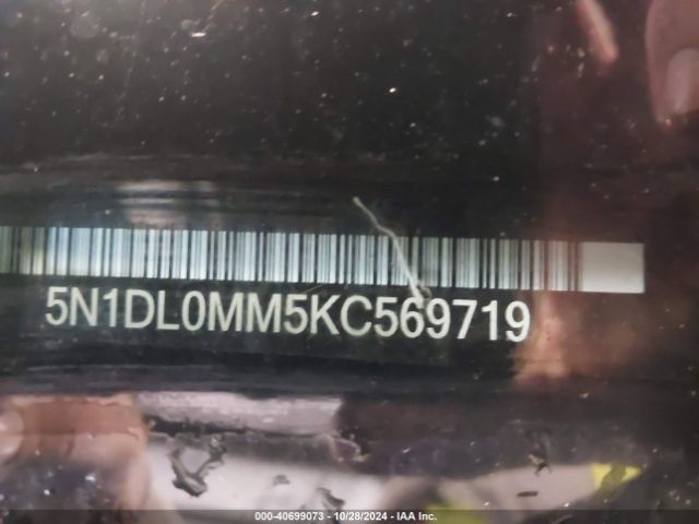 5N1DL0MM5KC569719 Infiniti QX60 PURE