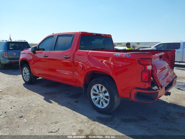 Chevrolet Silverado 1500 4wd  Short Bed Custom 2023 3GCPDBEK0PG194513 Image 3