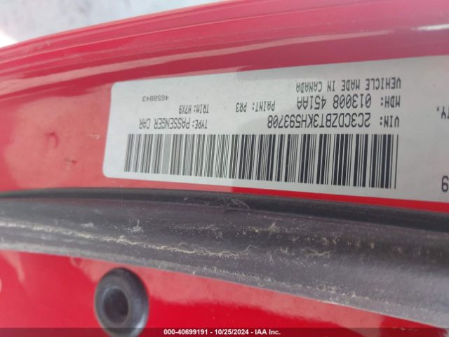 2C3CDZBT3KH593708 Dodge Challenger R/t