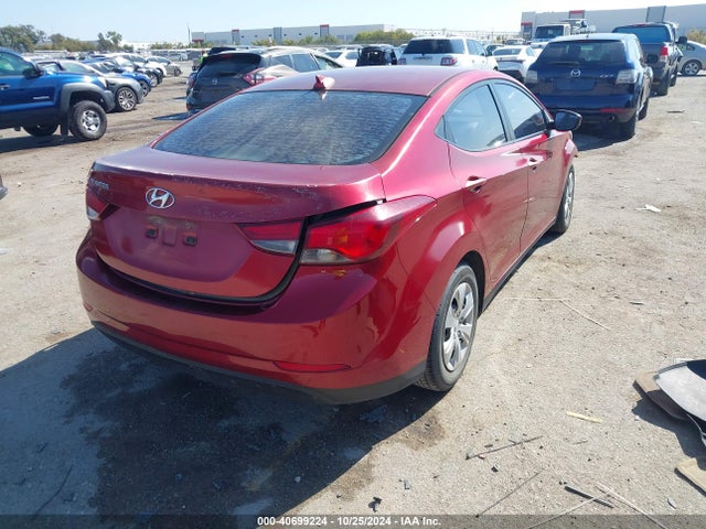 Hyundai ELANTRA SE 2016 5NPDH4AE4GH742135 Image 4