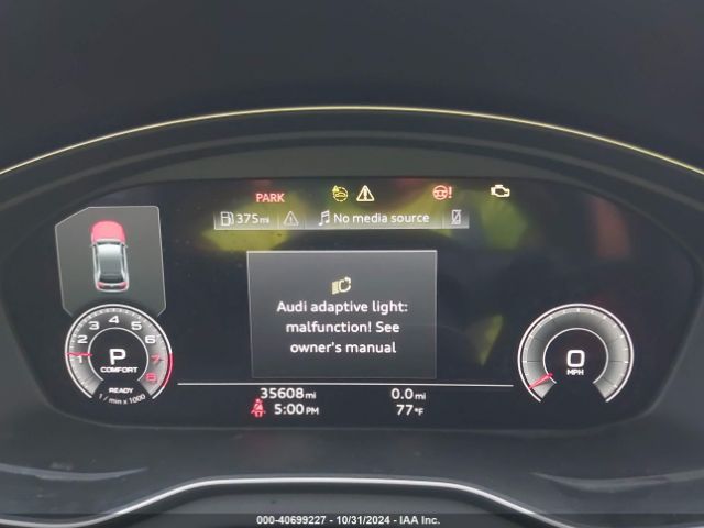 WA1EAAFY1N2116822 Audi Q5 Premium Plus 45 Tfsi S Line Quattro S Tronic