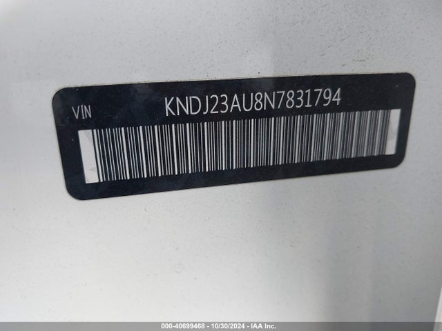 KIA SOUL LX 2022 KNDJ23AU8N7831794 Image 9
