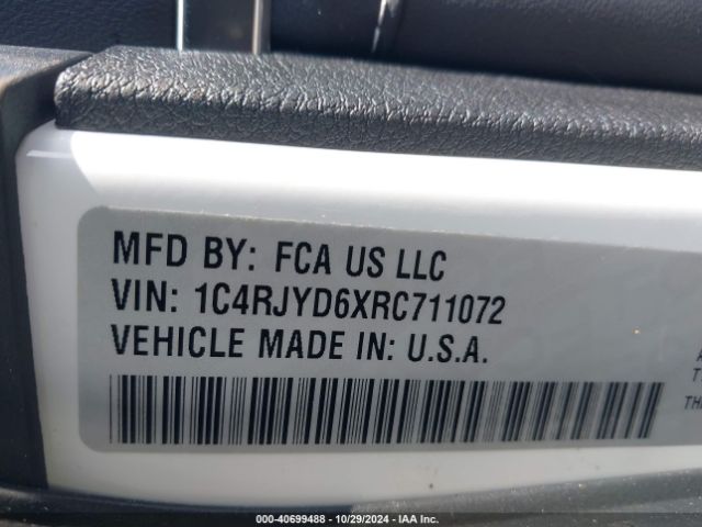 2024 JEEP GRAND CHEROKEE 4XE 1C4RJYD6XRC711072 Photo 8